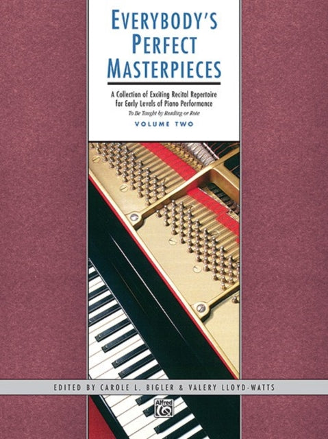 EverybodyS Perfect Masterpieces 2 Alfred Masterwork Editions