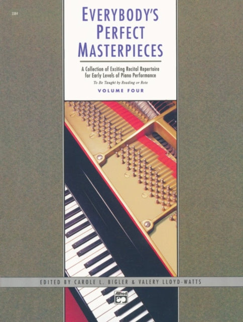 EverybodyS Perfect Masterpieces Volume 4 Alfred Masterwork Editions