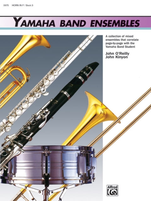 Yamaha Band Ensembles Book 3 Horn in F Yamaha Band Method