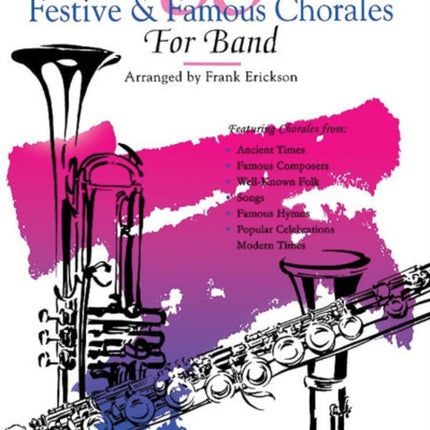 66 Festive and Famous Chorales for Band 1st Clarinet