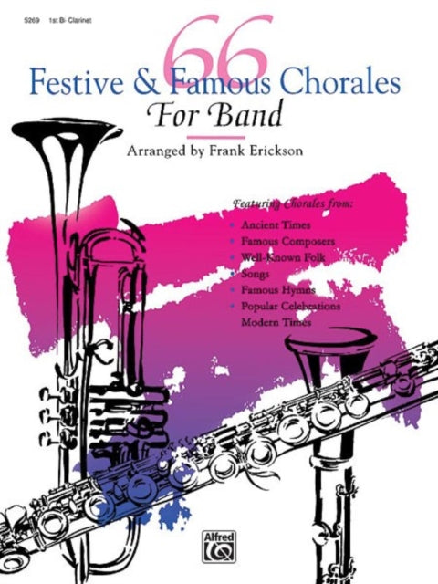 66 Festive and Famous Chorales for Band 1st Clarinet