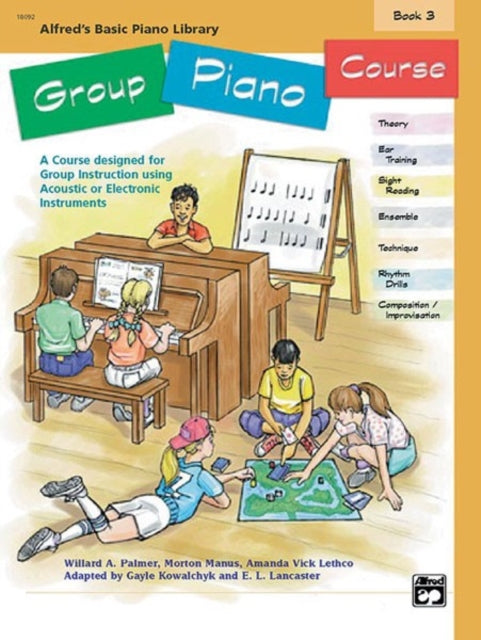 AlfredS Basic Piano Library Group Piano Course Book 3