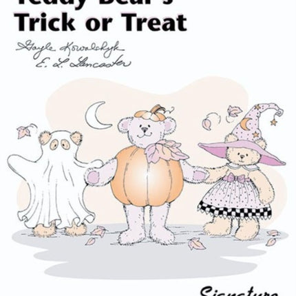 Teddy Bears Trick or Treat Sheet Signature