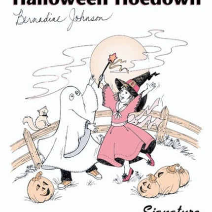 Halloween Hoedown Sheet Signature