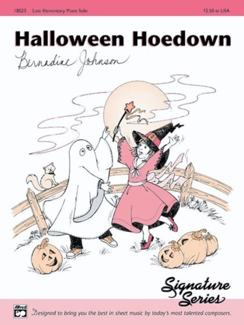 Halloween Hoedown Sheet Signature