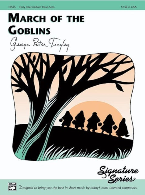 March of the Goblins Sheet Alfred Signature