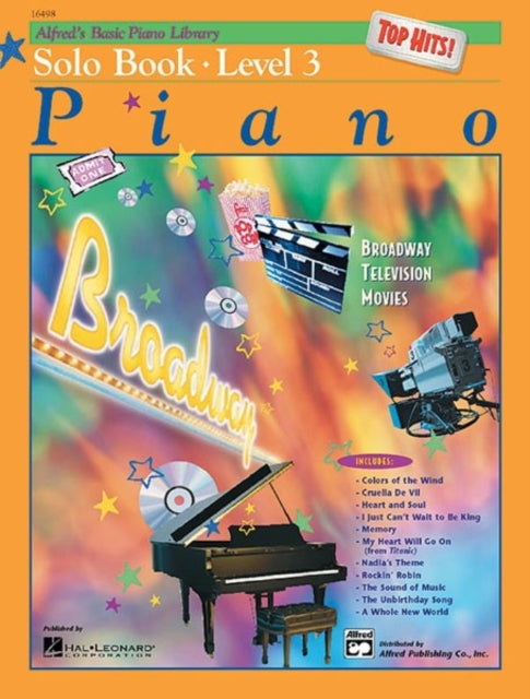 Alfreds Basic Piano Library Top Hits Solo Book Bk 3