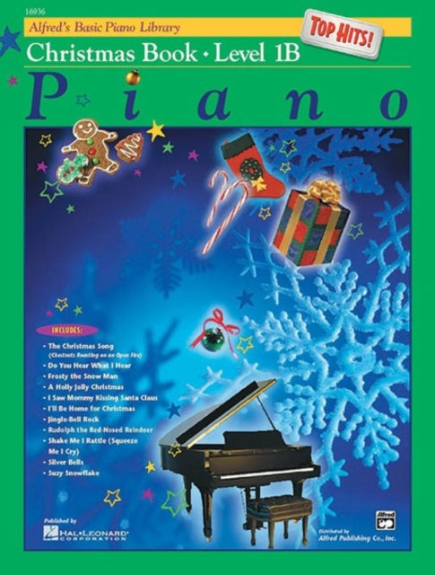 Alfred's Basic Piano Library Top Hits! Christmas, Bk 1b