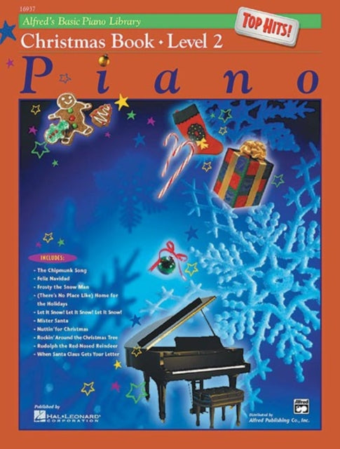 Alfreds Basic Piano Library Top Hits Christmas Bk 2