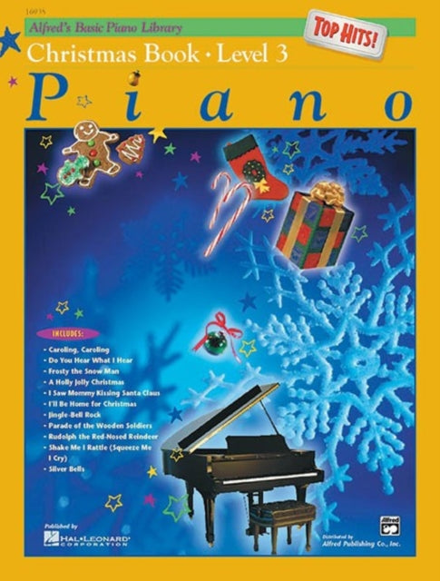 Alfreds Basic Piano Library Top Hits Christmas Bk 3 Alfreds Basic Piano Library Bk 3