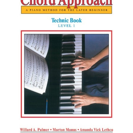 AlfredS Basic Piano Library Chord Approach Technic 1