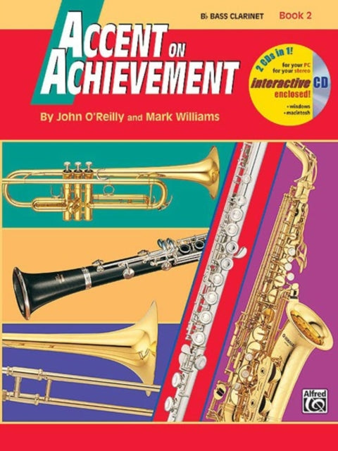 Accent on Achievement Book 2 Bb Bass Clarinet BFlat Bass Clarinet Book  CD