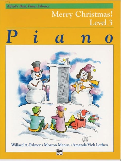 Alfreds Basic Piano Library Merry Christmas Bk 3