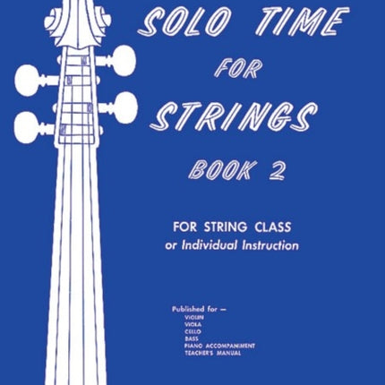 Solo Time for Strings Book 2 Bass