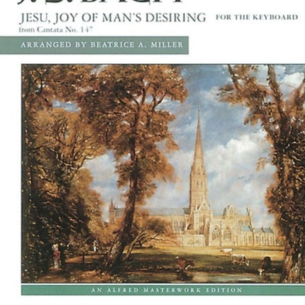Jesu Joy of Mans Desiring for Piano Sheet Alfred