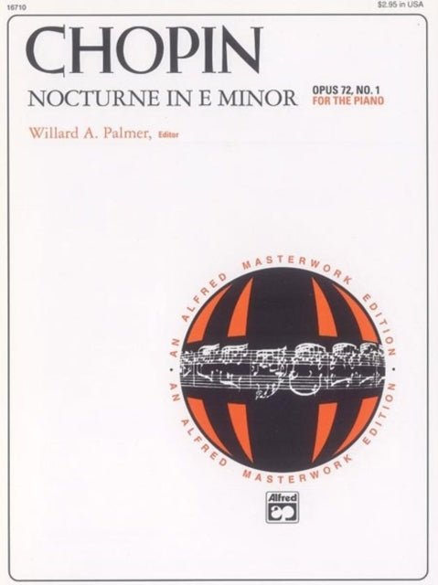 Nocturne in E Minor Op 72 No 1 Sheet Alfred Masterwork Editions