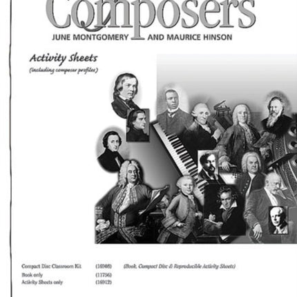 Meet the Great Composers Book 1 Act Sht Including Composer Profiles Activity Sheets Learning Link