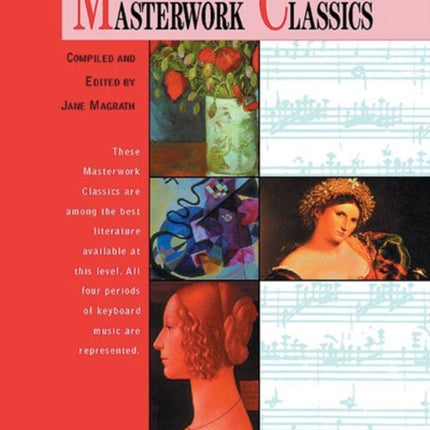 Masterwork Classics 08 Level 8 Book  CD Alfred Masterwork Editions