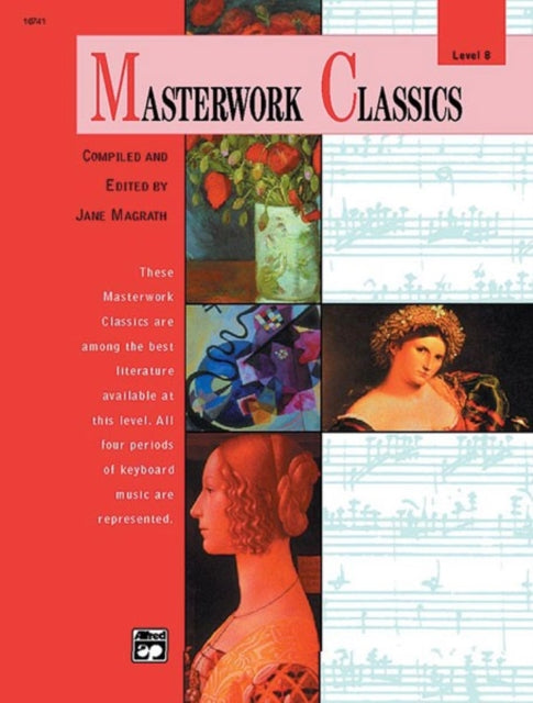 Masterwork Classics 08 Level 8 Book  CD Alfred Masterwork Editions