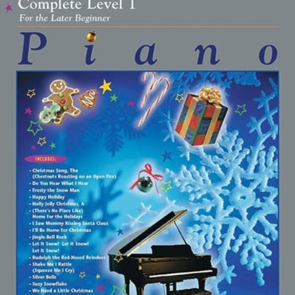 Alfreds Basic Piano Library Top Hits Christmas Complete Bk 1 Complete Level 1