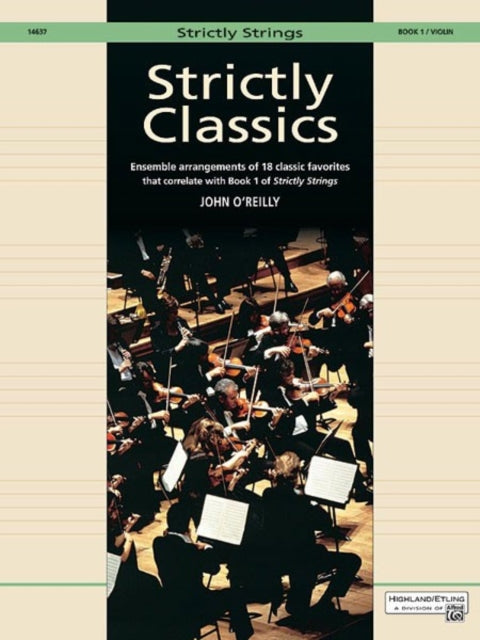 Strictly Classics Book 1 Violin Strictly Strings