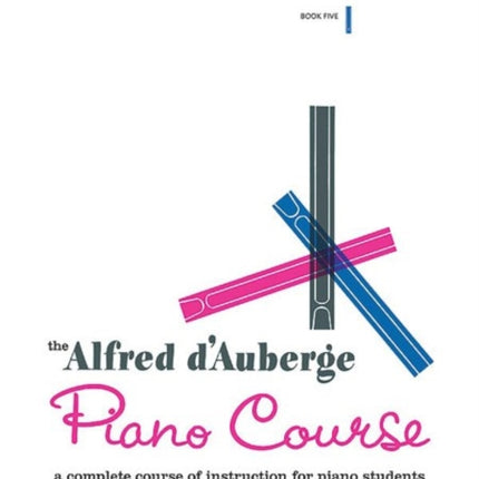 Alfred dAuberge Piano Course Lesson Book 5