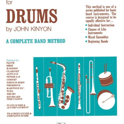 John Kinyons Basic Training Course Book 1 Drums John Kinyons Band Course