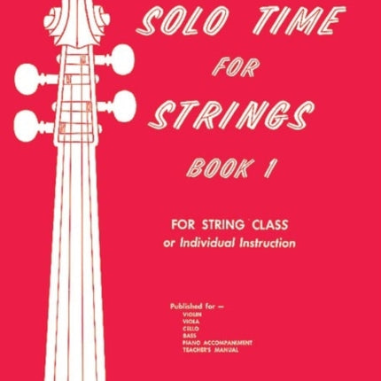 Solo Time for Strings Book 1 Bass