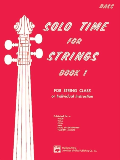 Solo Time for Strings Book 1 Bass