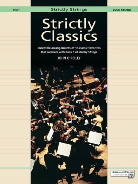 Strictly Classics Book 1 Piano Acc Strictly Strings