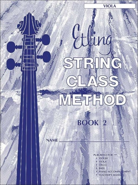 Etling String Class Method Book 2 Viola