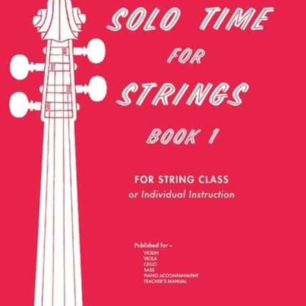 Solo Time for Strings Book 1 Viola