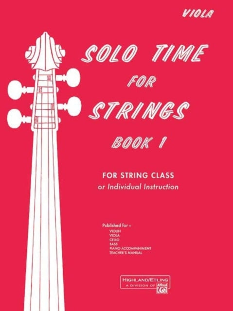 Solo Time for Strings Book 1 Viola