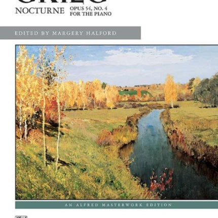 Nocturne Op 54 No 4 Sheet Alfred Masterwork