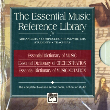 Essential Music Reference Library Boxed Set 3 Books Essential Dictionary Boxed Set 3 Books Box Set