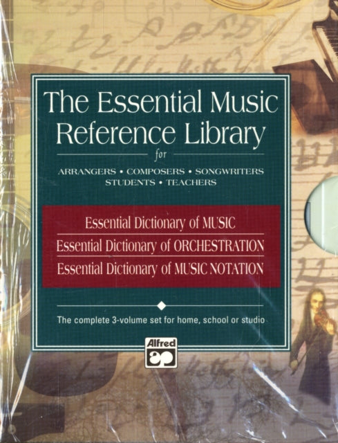 Essential Music Reference Library Boxed Set 3 Books Essential Dictionary Boxed Set 3 Books Box Set