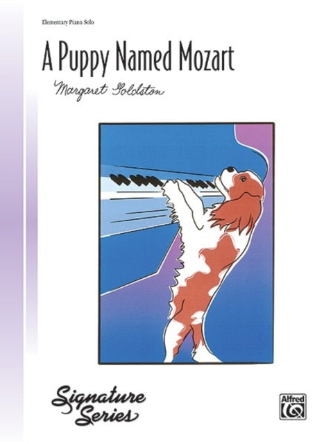 A Puppy Named Mozart Sheet Signature