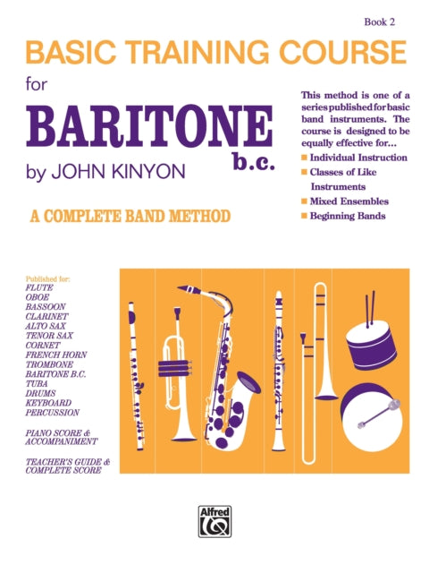 John Kinyons Basic Training Course Book 2 Baritone BC John Kinyons Band Course