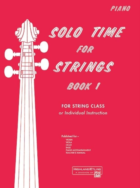 Solo Time for Strings Book 1 Piano Acc