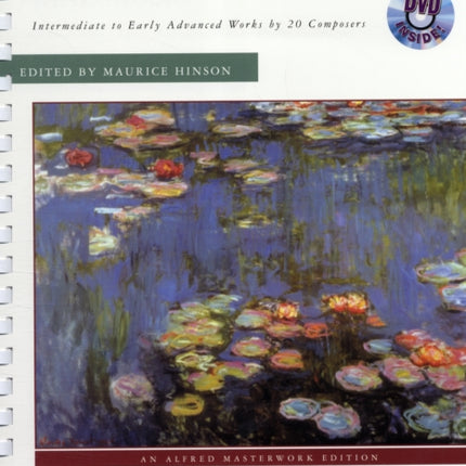 Anthology of Impressionistic Piano Music with Performance Practices in Impressionistic Piano Music Book  DVD Alfred Masterwork Edition