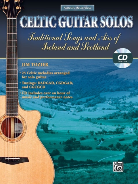 Acoustic Masterclass Celtic Guitar Solos Book  CD