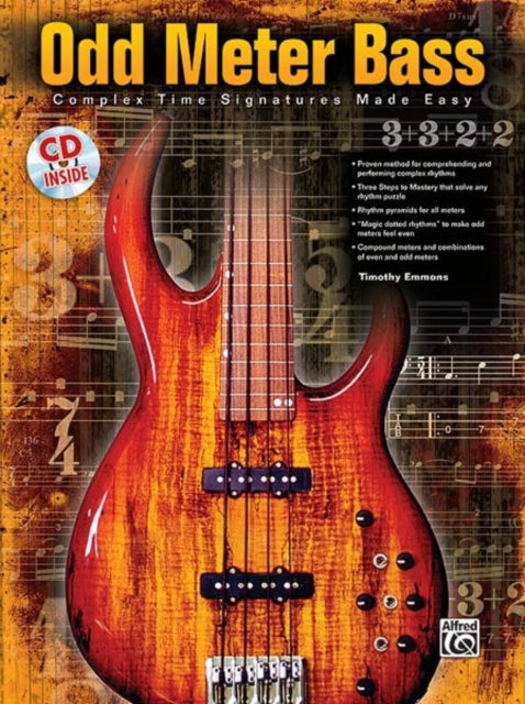 Odd Meter Bass Playing Odd Time Signatures Made Easy Book  CD