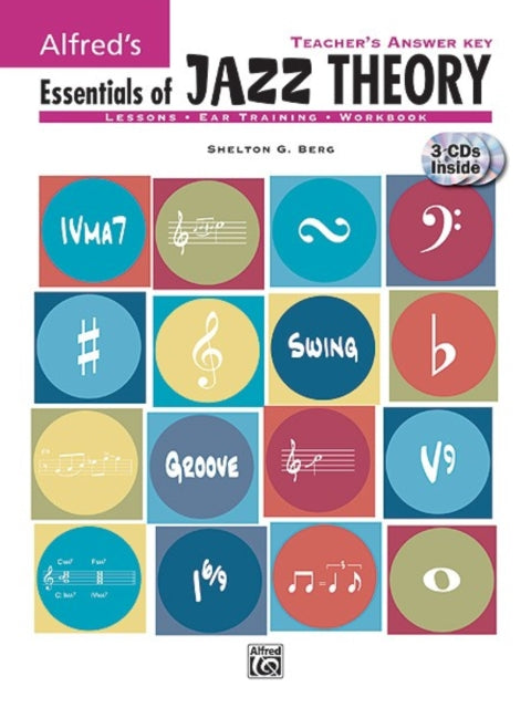 Alfreds Essentials of Jazz Theory Teachers Answer Key Book  3 CDs