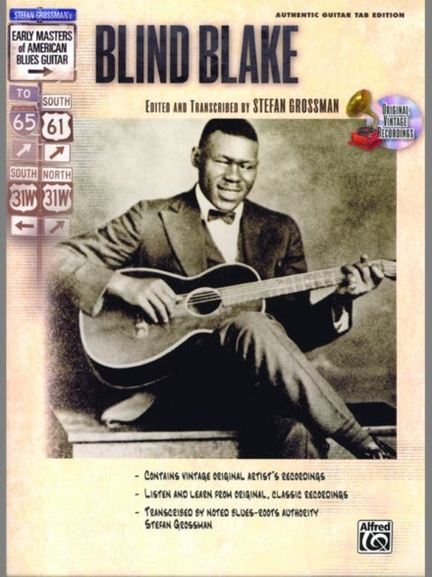 Early Masters of Country Blues Blind Blake Book  CD