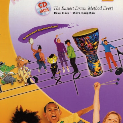 Alfreds Kids Drum Course Bk 2 The Easiest Drum Method Ever Book  CD The Easiest Drum Method Ever Book  Online Audio