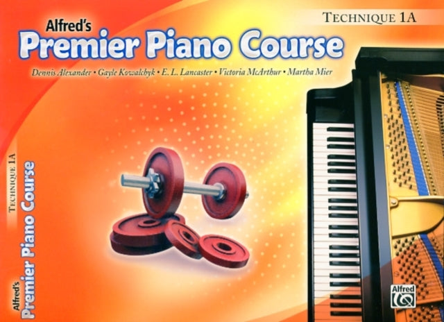 Premier Piano Course Technique Bk 1A Technique Book 1a Alfreds Premier Piano Course