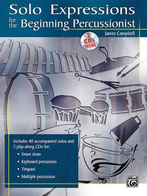 Solo Expressions for the Beginning Percussionist Book  2 CDs