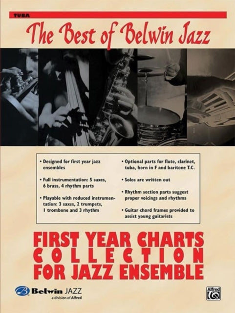 First Year Charts Collection for Jazz Ensemble Tuba