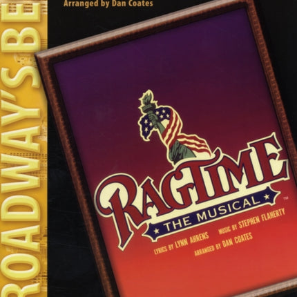 Ragtime 9 Selections from the Musical Easy Piano