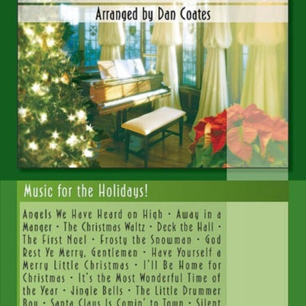 The Christmas Songbook for Easy Piano Music for the Holidays